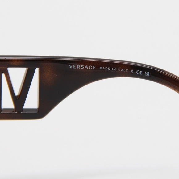 NEW VE4430U 108/87 UNISEX SUNGLASSES VERSACE MOD 4430-U HAVANA VERSACE VE4430 - Picture 9 of 11
